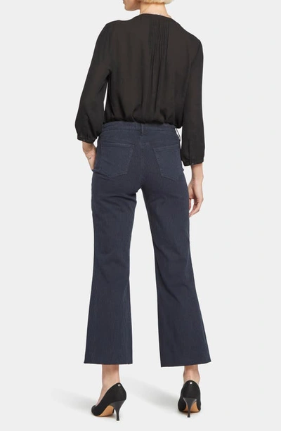 Nydj Relaxed Windsor Stripe Flare Leg Jean In Windsor Stripe