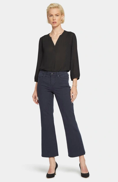 Nydj Relaxed Windsor Stripe Flare Leg Jean In Windsor Stripe