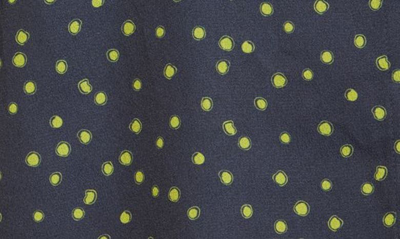 Shop Lafayette 148 Scottie Painterly Dots Button-up Blouse In Ink Multi