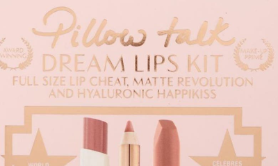 Shop Charlotte Tilbury Pillow Talk Lip Kit $92 Value