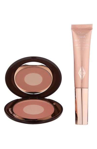 Charlotte Tilbury Pillow Talk Cheek Set $80 Value