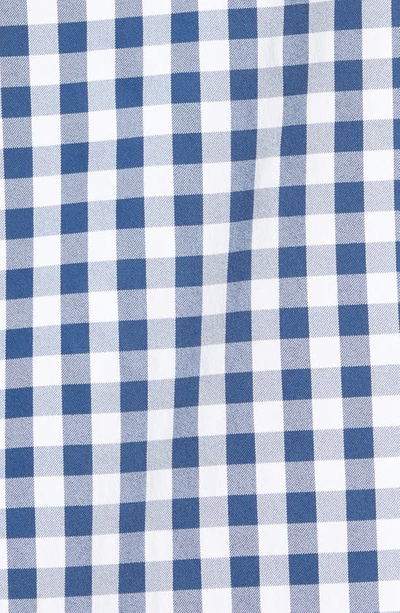 Bonobos Slim Fit Check Tech Button-up Shirt In Bondi Gingham Blue