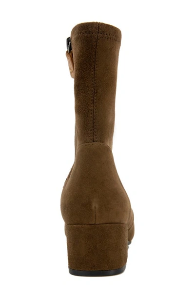 Shop Gentle Souls By Kenneth Cole Elaine Bootie In Chocolate