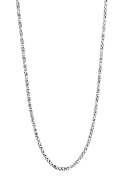 Shop Bony Levy 14k Gold Interlocking Chain Necklace In 14k White Gold