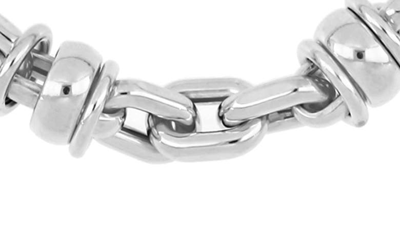 Bony Levy 14k Gold Disc Link Necklace In 14k White Gold