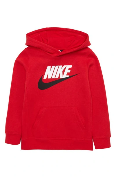 Shop Nike Kids' Club Logo Hoodie In Universe