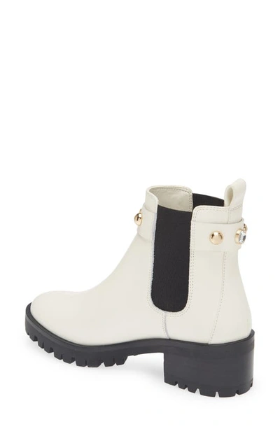 pola slip on lug sole bootie