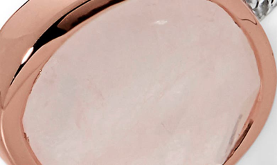 Monica Vinader Siren Pavé Diamond Stacking Ring In Rose Gold