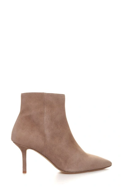 Shop L Agence Aimee Stiletto Bootie In Taupe