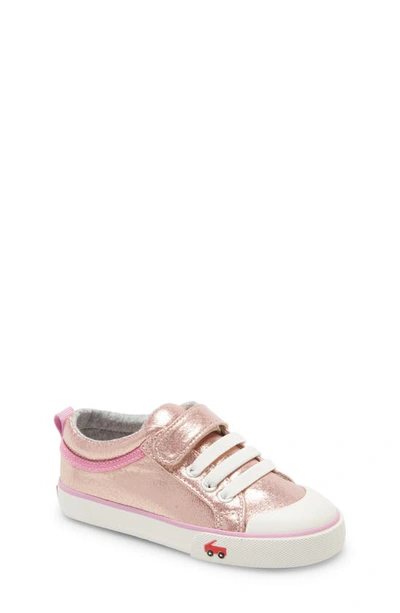 Shop See Kai Run Kristin Sneaker In Rose Shimmer