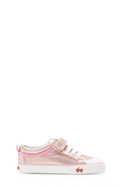Shop See Kai Run Kristin Sneaker In Rose Shimmer