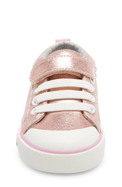 Shop See Kai Run Kristin Sneaker In Rose Shimmer