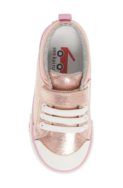 Shop See Kai Run Kristin Sneaker In Rose Shimmer