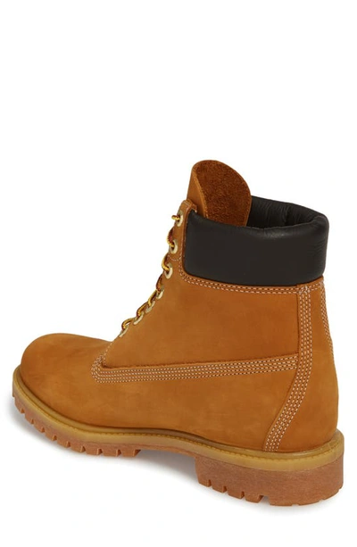 Timberland Premium Waterproof Leather Work Boots In Wheat