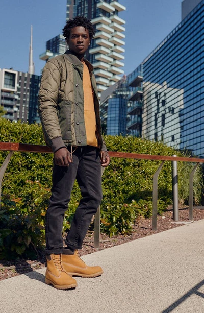 Timberland Premium Waterproof Leather Work Boots In Wheat