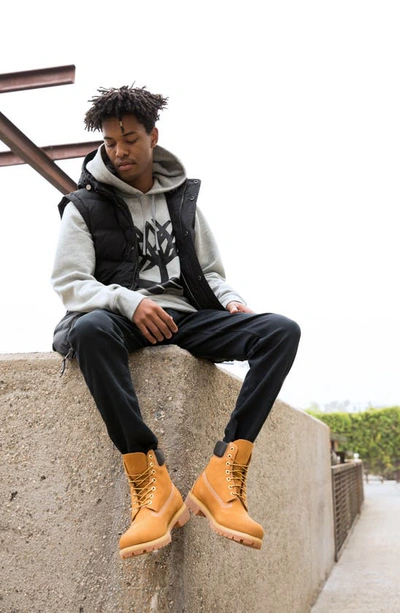 Timberland Premium Waterproof Leather Work Boots In Wheat