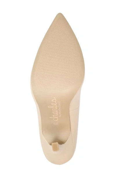 Shop Charles By Charles David Incredibly Pointed Toe Pump In Nude