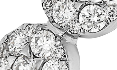 Bony Levy Mika Diamond Station Ring In 18k White Gold
