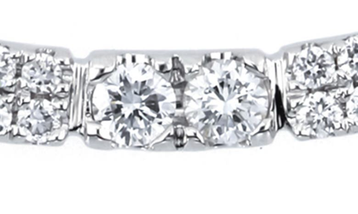 Bony Levy Diamond Bar Pendant Necklace In 18k White Gold