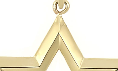 Shop Bony Levy 14k Gold Star Of David Pendant Necklace In 14k Yellow Gold
