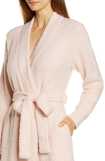 Shop Ugg Lenny Robe In Pink Shell