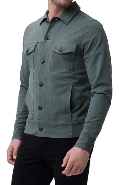 Shop Good Man Brand Flex Pro Denim Jacket In Army