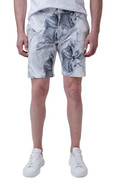 Shop Good Man Brand Flex Pro Jersey Shorts In Grey Marble