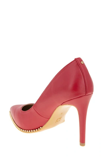 Shop Bcbgeneration Hawti Pointed Toe Pump In Lipstick