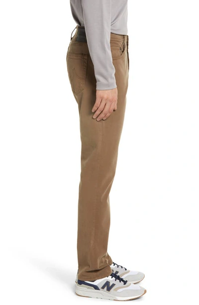 Shop Ag Everett Sud Slim Straight Fit Pants In Lowen Brown