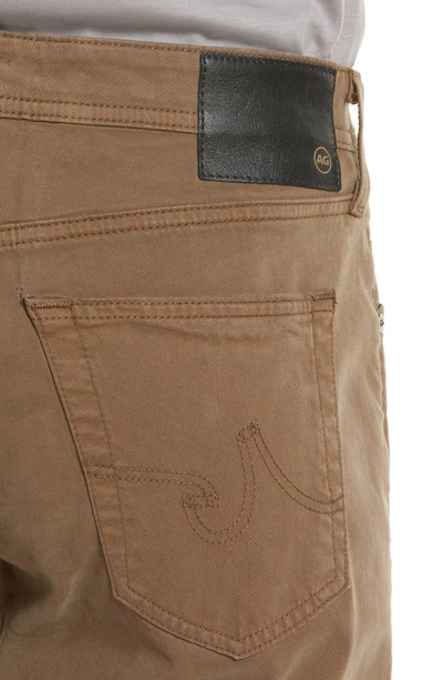 Shop Ag Everett Sud Slim Straight Fit Pants In Lowen Brown