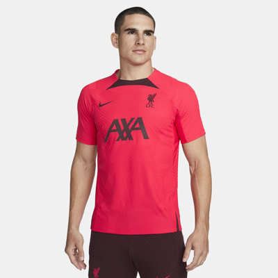 Shop Nike Liverpool Fc Strike Elite  Men's Dri-fit Adv Short-sleeve Soccer Top In Red