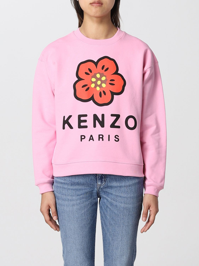 Shop Kenzo Sweater  Woman Color Pink