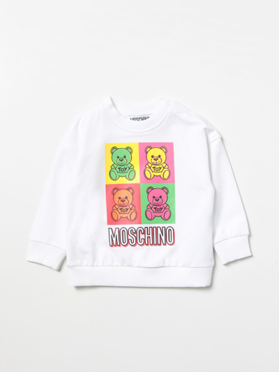 Shop Moschino Baby Sweater  Kids Color White
