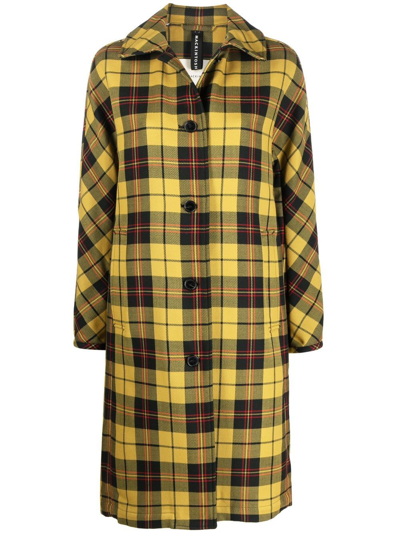 Mackintosh Fairlie Tartan Coat In Yellow ModeSens