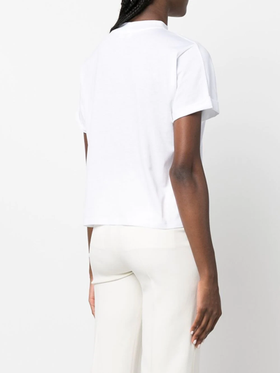 Shop Filippa K Aleah Short-sleeve T-shirt In White