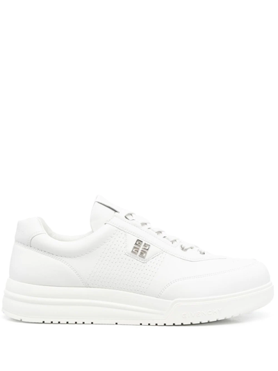 Shop Givenchy G4 Low-top Sneakers In Weiss