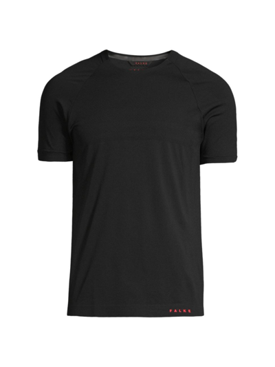 Shop Falke Men's Core Speed T-shirt In Black