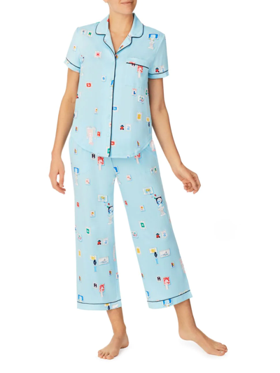 Kate Spade 2-piece Pajama Set In Day At The Museum | ModeSens