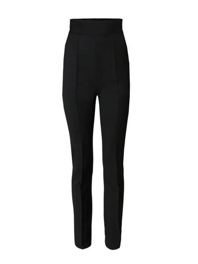 Shop Carolina Herrera Women's High-waist Skinny Pants In Black