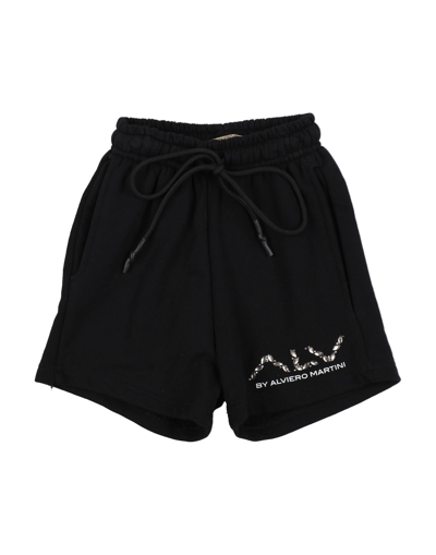Shop Alv By Alviero Martini Shorts & Bermuda Shorts In Black