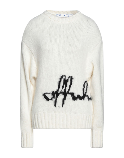 Shop Off-white &trade; Sweaters In Ivory
