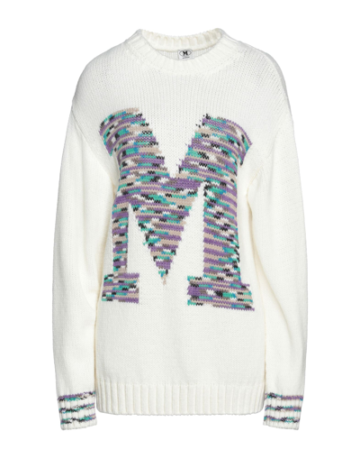 Shop M Missoni Sweaters In Ivory