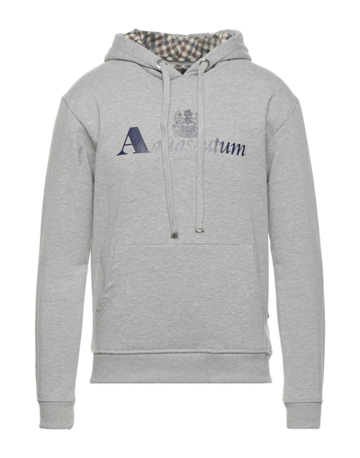 Aquascutum Sweatshirts In Grey | ModeSens