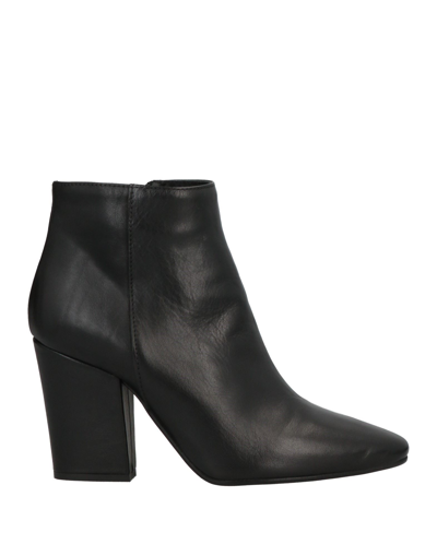 Shop Angela George Ankle Boots In Black