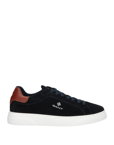 Shop Gant Sneakers In Dark Blue