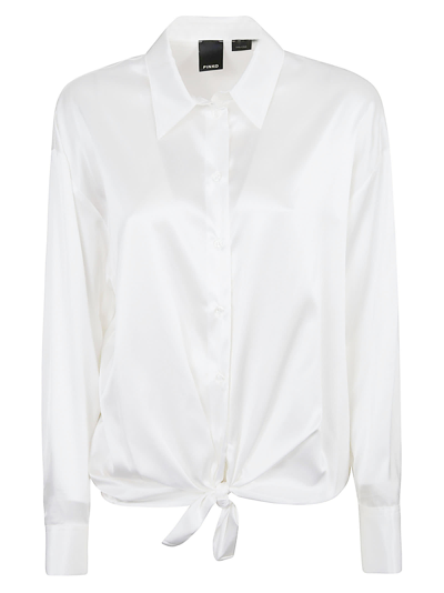 Shop Pinko Corisha Shirt In White