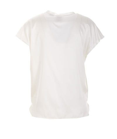 Shop Pinko Farida Shirt In White