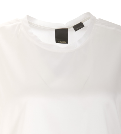 Shop Pinko Farida Shirt In White
