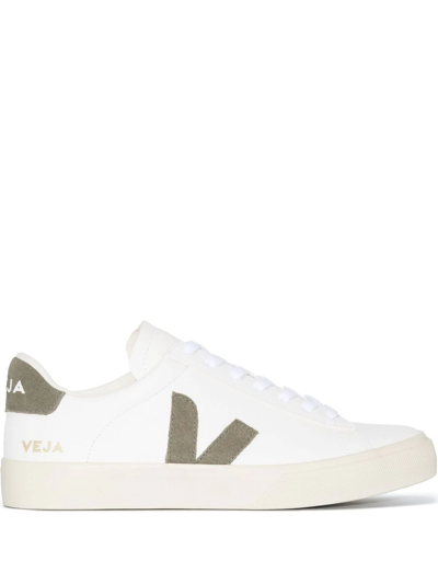 Shop Veja Campo Low-top Sneakers In Weiss