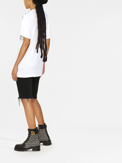 Philipp Plein Logo-print Short-sleeve T-shirt In White